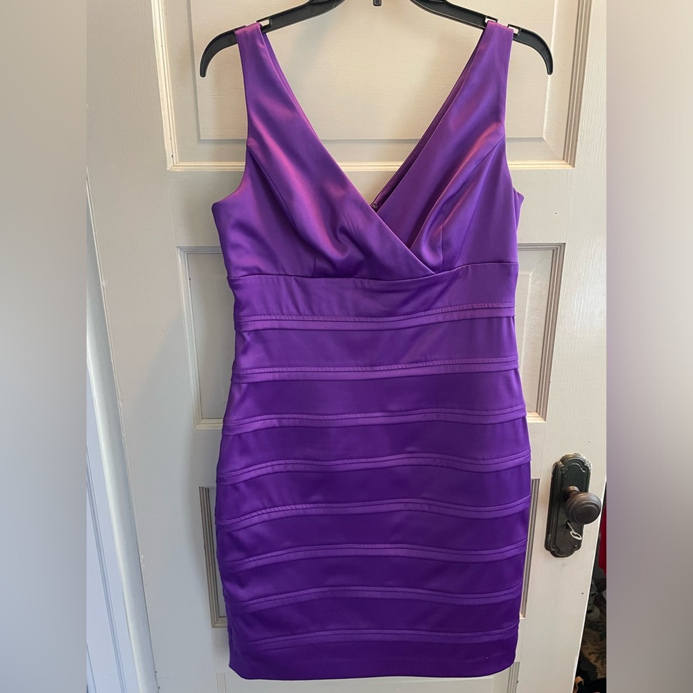 American Living Purple Jewel Toned Dress Size 10